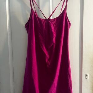 Elegant Magenta Sport Dress